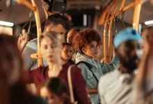 انشا تصویر ذهنی داخل یک اتوبوس شلوغ
