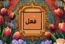 انشا در مورد فعل با مقدمه بدنه نتیجه