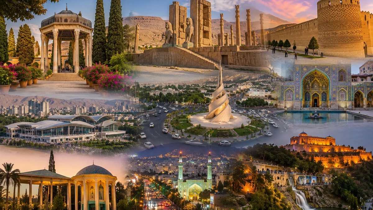 انشا در مورد شهر شیراز با مقدمه بدنه نتیجه