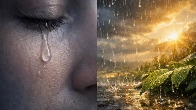 انشا در مورد مقایسه اشک و باران با مقدمه بدنه نتیجه